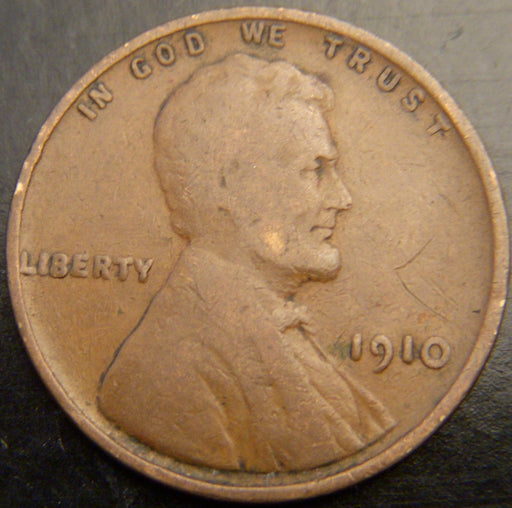 1910 Lincoln Cent - Good/VG