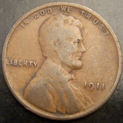 1911 Lincoln Cent - Good/VG