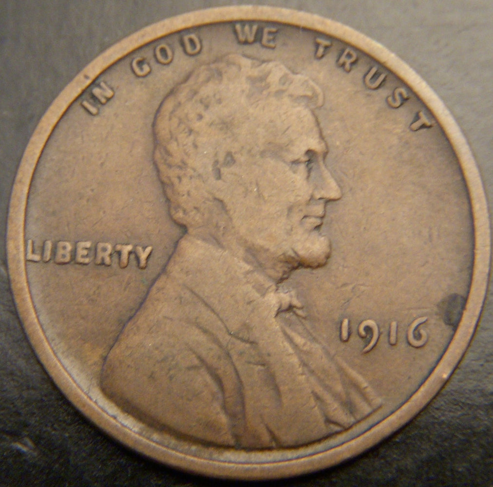 1916 Lincoln Cent - Good/VG