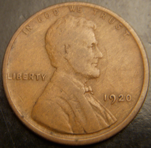 1920 Lincoln Cent - Good/VG