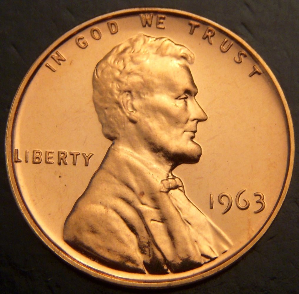 1963 Lincoln Cent - Proof