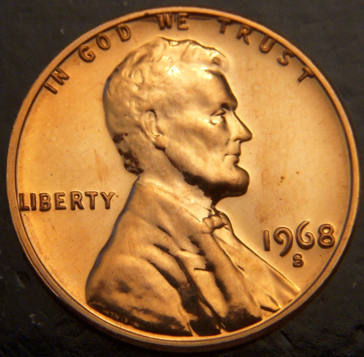 1968-S Lincoln Cent - Proof