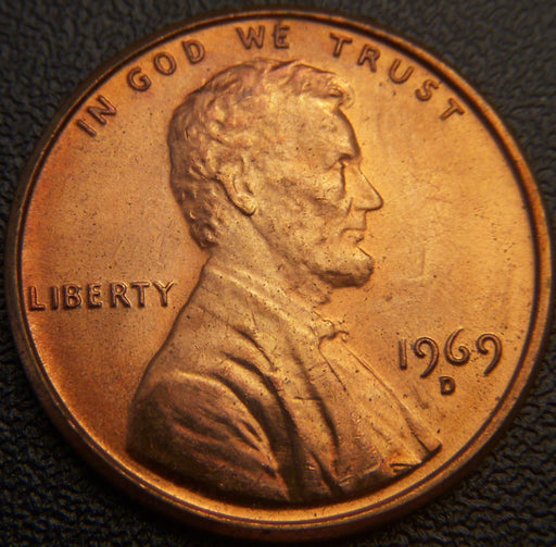 1969-D Lincoln Cent - Uncirculated