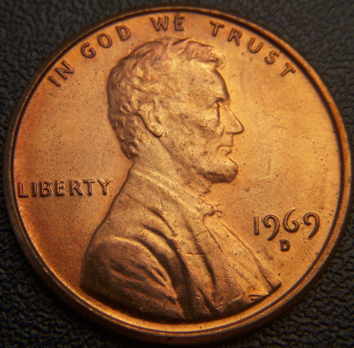 1969-D Lincoln Cent - Uncirculated