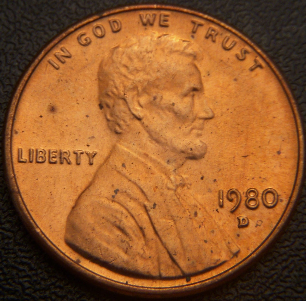 1980-D Lincoln Cent - Uncirculated