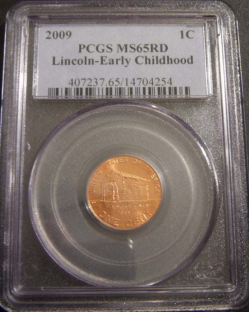 2009 Lincoln Childhood Cent - PCGS MS65RD