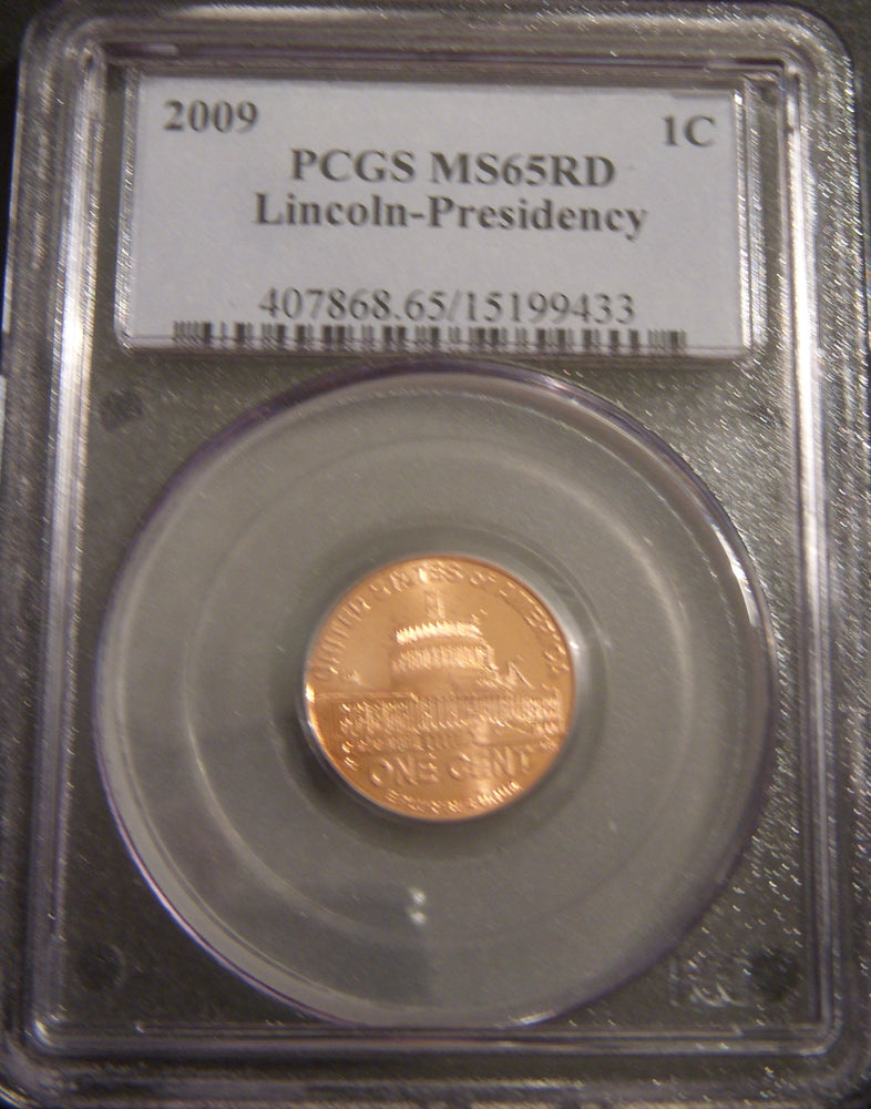 2009 Lincoln Presidency Cent - PCGS MS65RD