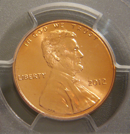 2012 Lincoln Cent - PCGS MS66RD