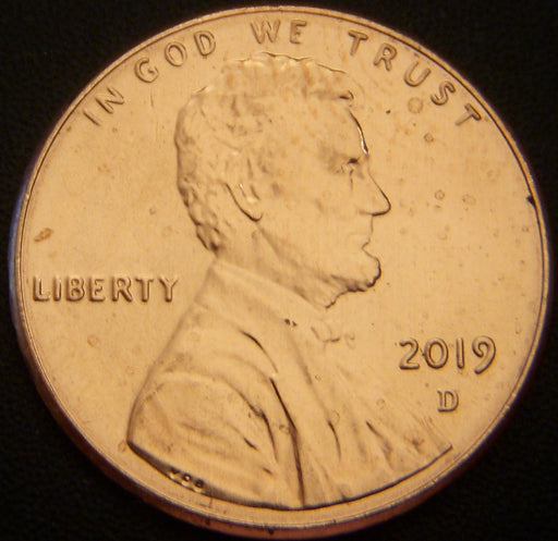 2019-D Lincoln Cent - Uncirculated