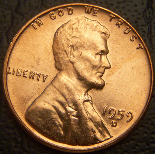 1959-D Lincoln Cent - Uncirculated
