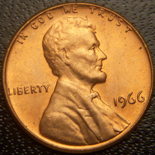 1966 Lincoln Cent - Uncirculated