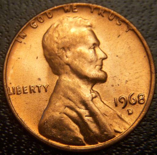 1968-D Lincoln Cent - Uncirculated