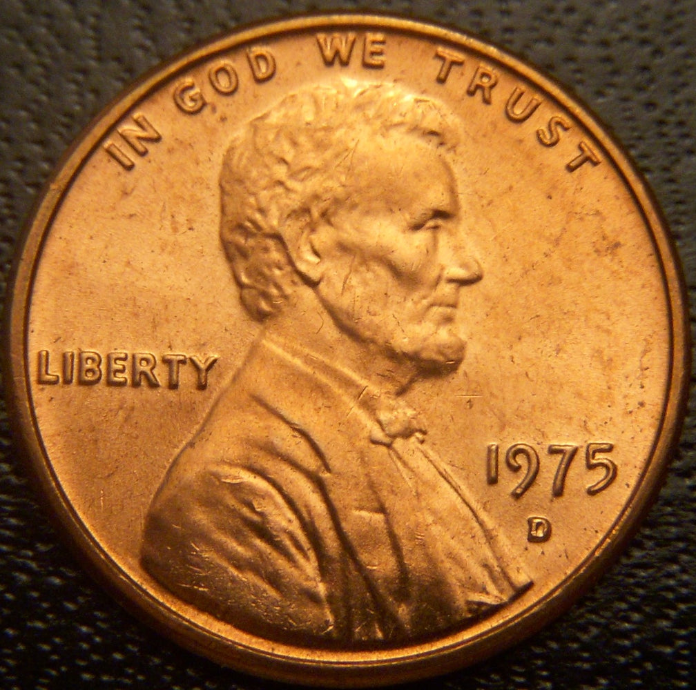 1975-D Lincoln Cent - Uncirculated