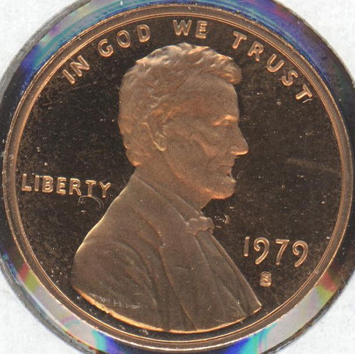 1979-S Lincoln Cent - Proof T1 Filled "S"