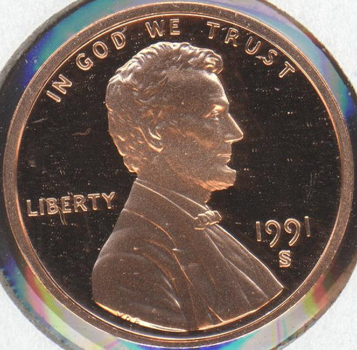 1991-S Lincoln Cent - Proof
