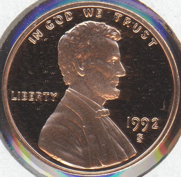 1992-S Lincoln Cent - Proof