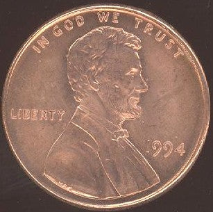 1994 Lincoln Cent - Uncirculated