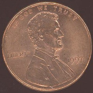 1997 Lincoln Cent - Uncirculated