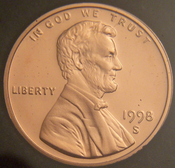 1998-S Lincoln Cent - Proof