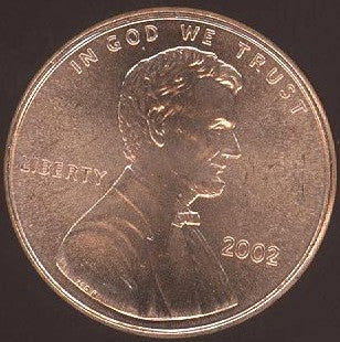 2002 Lincoln Cent - Uncirculated