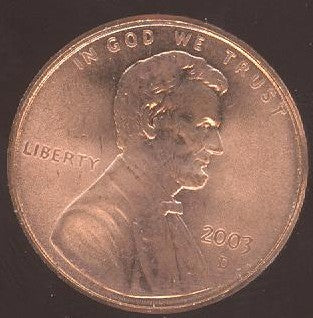 2003-D Lincoln Cent - Uncirculated