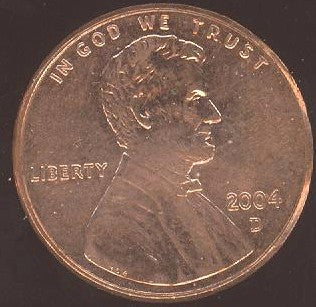 2004-D Lincoln Cent - Uncirculated
