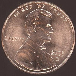2005-D Lincoln Cent - Uncirculated