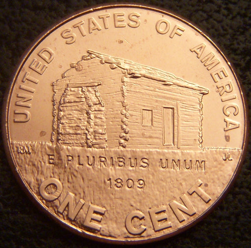 2009 Lincoln Cent - Log Cabin - Uncirculated
