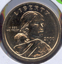 2000-D Sacagawea Dollar  - Uncirculated