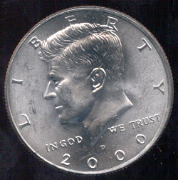2000-D Kennedy Half Dollar - Uncirculated