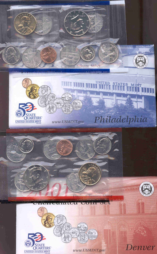 2001 U.S. Mint Set