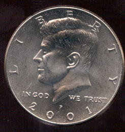 2001-P Kennedy Half Dollar - Uncirculated
