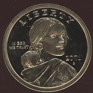 2001-S Sacagawea Dollar - Proof
