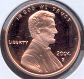 2004-S Lincoln Cent - Proof