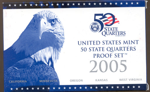 2005 Clad Proof Quarters