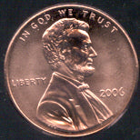 2006 Lincoln Cent - Uncirculated