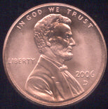 2006-D Lincoln Cent - Uncirculated