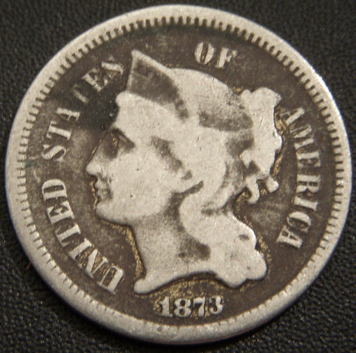 1873 Three Cent Piece O3 VG