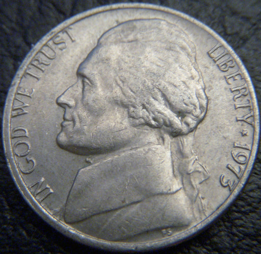 1973 Jefferson Nickel - VF to AU