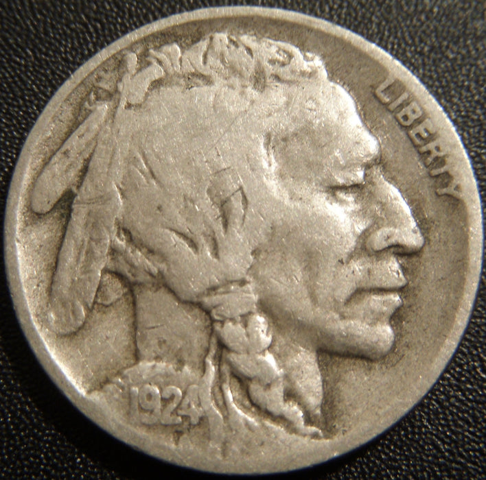 1924-D Buffalo Nickel - Fine