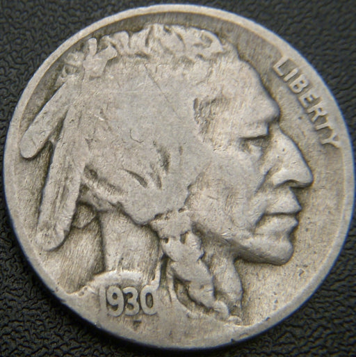 1930 Buffalo Nickel - Good/VG