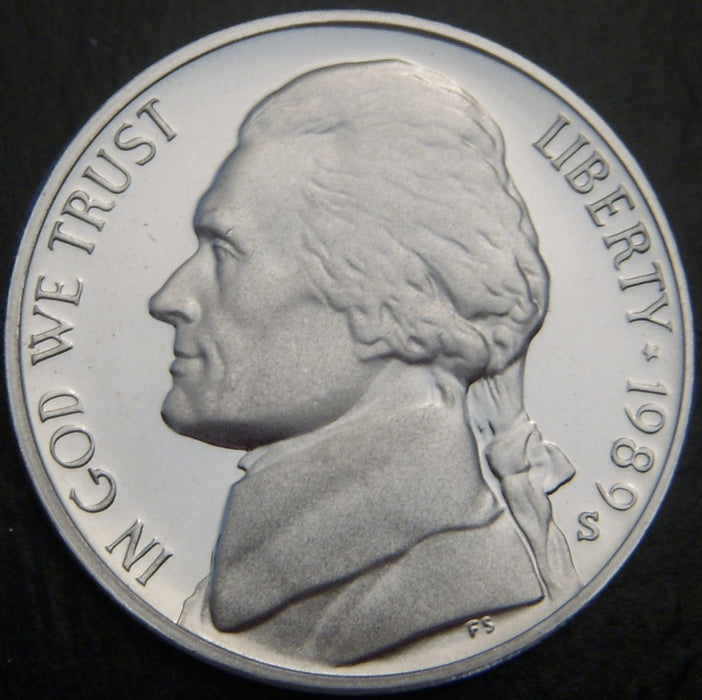 1989-S Jefferson Nickel - Proof