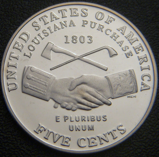 2004-S Jefferson Nickel Peace Hand Shake - Proof