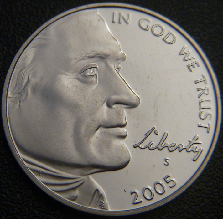 2005-S Jefferson Nickel Buffalo - Proof