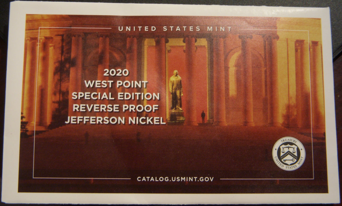 2020-W Jefferson Nickel - Reverse Proof