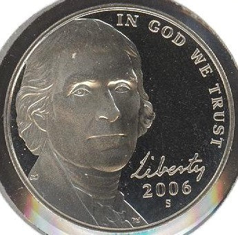2006-S Jefferson Nickel - Proof