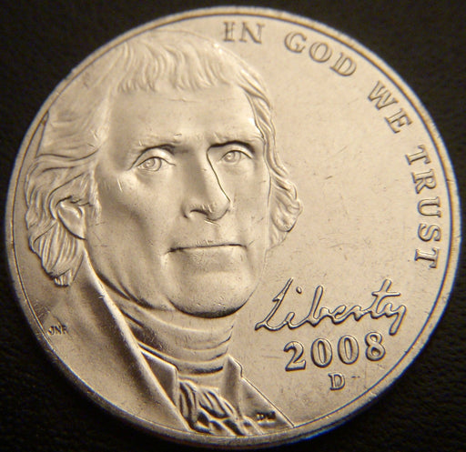 2008-D Jefferson Nickel - Unc.