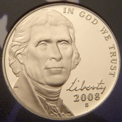 2008-S Jefferson Nickel  - Proof