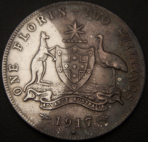 1917M 1 Florin - Australia
