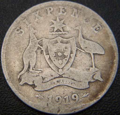 1919M 6 Pence - Australia